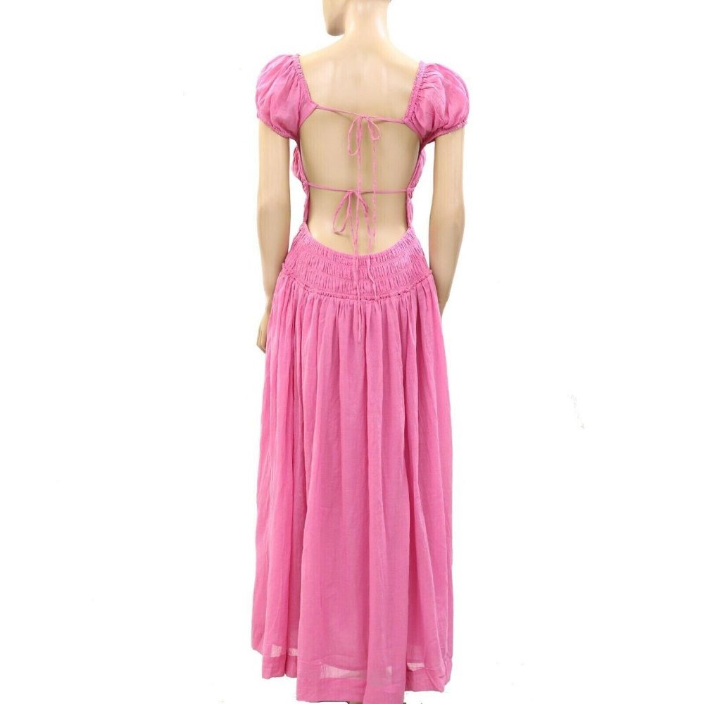 Free People Pink Midi Dress - Picture 3 of 4